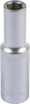 Головка торцевая 6-гранная удлиненная MASTERTOOL ½" 11 мм L 78 мм CrV 78-0511