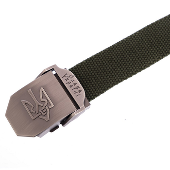 Ремень тактический военный Украина Tactical Belt Оливковый TY-6663