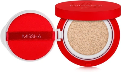 Тональный крем-кушон Missha Velvet Finish Cushion SPF50+/PA+++ 21 Natural Light Beige