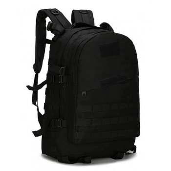 Міський тактичний штурмової військовий рюкзак ForTactic B01 на 40литров Чорний