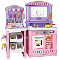 Игровой набор Кухня BL-101A с набором посуды и продуктов (BL-101B)
