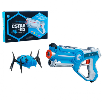 Пистолет лазерный Canhui Toys Laser Gun CSTAR-03 с жуком BB8803B