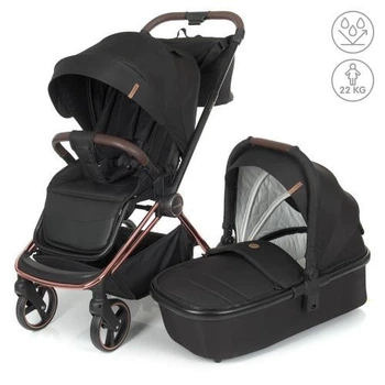 Коляска універсальна 2в1 ME 1091-RG PERSONA Black