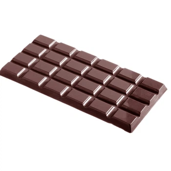 Форма для шоколаду полікарбонатна Плитка класика 80 г Chocolate World FD-2110 CW