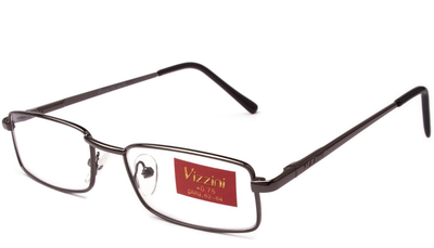 Очки для зрения металлические 898 +, готовые очки, очки для коррекции Серый