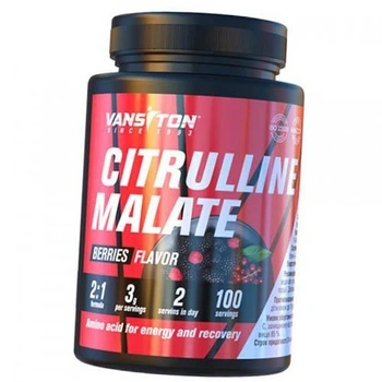 Цитруллин Малат Citrulline Malate Powder Vansiton 300г Лесные ягоды (27173015)