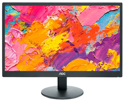 Монитор AOC 19.5" E2070SWN Black; 1600х900, 5мс, 200 кд/м2, D-Sub