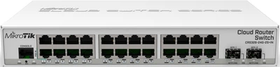 Комутатор MikroTik CRS326-24G-2S+IN