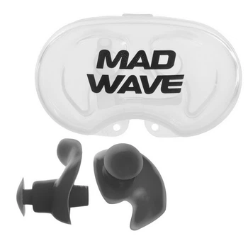 Беруши для плавания в пластиковом футляре Mad Swim Eego 071201 Black