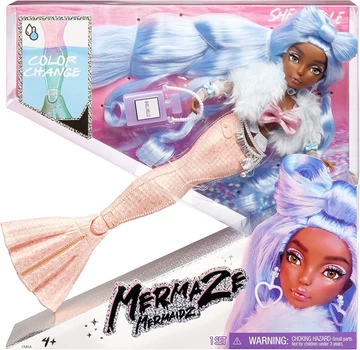 Кукла Mermaze Mermaidz Shellnelle (Color Change) - Русалка Шелнель с хвостом, меняющим цвет - 580829