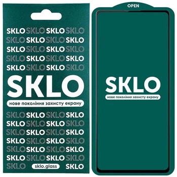 Защитное стекло SKLO 5D для Samsung Galaxy S21 FE Черный