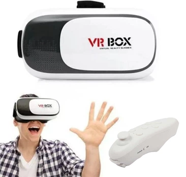3D Окуляри віртуальної реальності з пультом управління для телефону VRBOX 2.0 Віар шолом