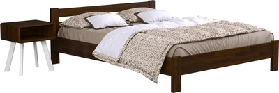 Кровать Estella Рената 120х200 ordf Щит 2Л2.5 Темный орех (8200260029)