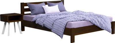 Кровать Estella Рената Люкс 120х190 ordf Массив 2Л2.5 Темный орех (9201553029)