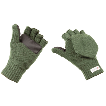Вязаная перчатка/варежка "кулак", MFH, олива, 3M ™ Thinsulate ™, L