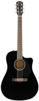 Акустическая гитара Fender CD-60SCE Black WN