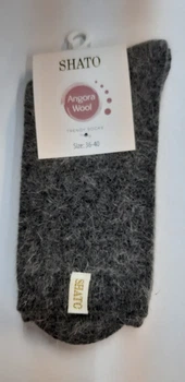 Термо-носки женские SHATO из ангоры 040 Angora Line 36-40 Темно-серый