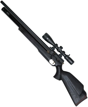 Пневматична гвинтівка Zbroia PCP Хортиця 450/230 (чорний)