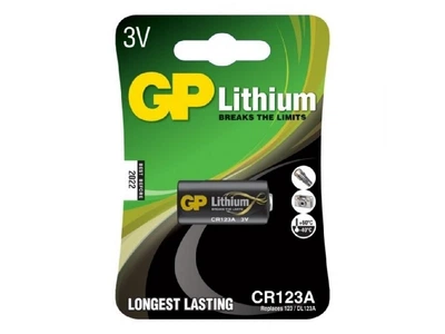 Батарейка GP CR 123A Lithium FOTO 3.0V