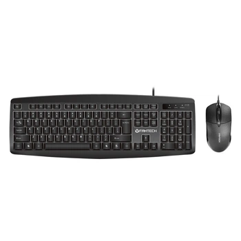 Стильная клавиатура и мышь Fantech KM100 Чёрный
