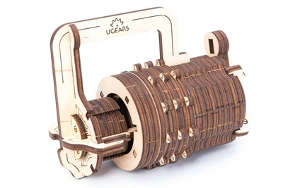Механический 3D пазл UGEARS Кодовый замок (70020)