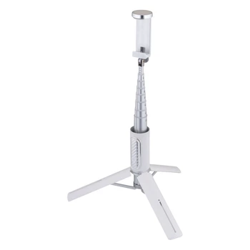 Селфи-Штатив Baseus Traveler Bluetooth Tripod Selfie Stick ZPBL компактный Белый