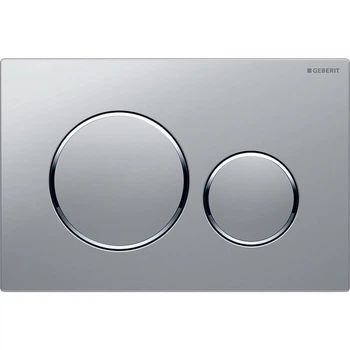 Клавиша смыва Geberit Sigma20 хром матовый 115.882.JQ.1
