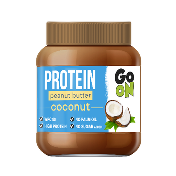 Арахисовая паста Go On Nutrition Protein Peanut Butter, 350 грамм кокос