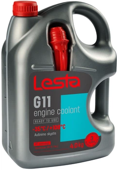 Антифриз Lesta G11 готовый -35 °C 4 кг Синий (393717_AS-A35-G11LESTA/4-AO)