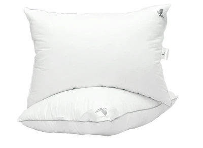 Подушка Tag Tekstil микрофибра + лебяжий пух 50х70 см White
