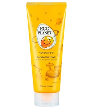 Маска с кератином для поврежденных волос Daeng Gi Meo RiEgg Planet Keratin Hair Pack 200 мл 8807779089111