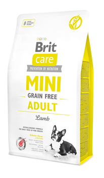 Сухой корм Brit Care GF Mini Adult Lamb для собак мелких пород