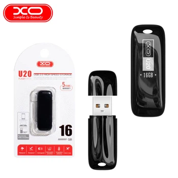 USB Флешка XO U20 USB 2.0 16GB черный