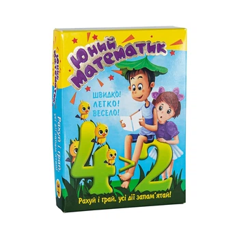 Игра настольная Стратег Юный математик (укр) (30760)
