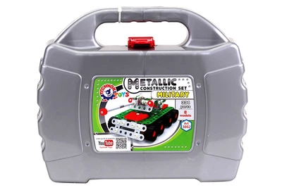Klocki konstrukcyjne metalowe Technok Military 3862 334 elementy (4823037603862)