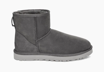 Мужские Угги UGG MINI Classic Серые (1002072-GRY) 43р.
