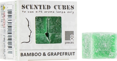 Аромакубики "Бамбук Грейпфрут" - Scented Cubes Bamboo & Grapefruit Candle 8шт (565903-33295)