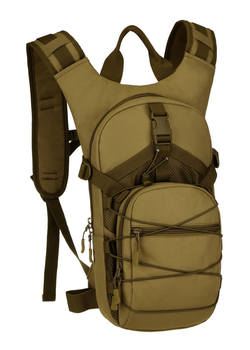 Рюкзак тактичний спортивний для гідратора Protector Plus S453 coyote