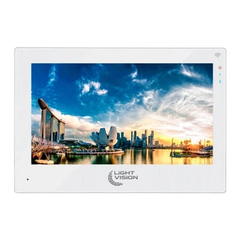 Відеодомофон SINGAPORE 7" WiFi FHD WHITE Light Vision