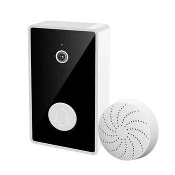 Видеодомофон Wifi на батарейках ААА с отдельным беспроводным USB звонком Nectronix YE-B-01 (eg-100840)
