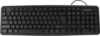 Клавіатура дротова Crown CMK-02 USB ENG UKR RUS (CMK-02)