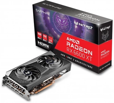 Видеокарта RX 6600 XT 8GB Sapphire Nitro+ GDDR6 (128bit) (2607/16000) (HDMI, 3xDisplayPort) (11309-01-20G) Refurbished