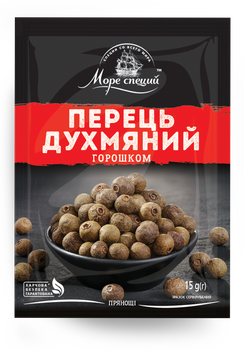 Перець духмяний горошком ТМ Море Спецій 15 г