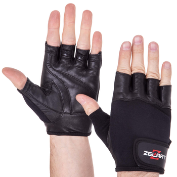 Тактические перчатки без пальцев Zelart SB-161600 размер XL