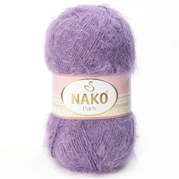 Пряжа Nako Paris 06684 Светлая слива