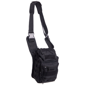 Рюкзак-сумка тактический 20 л SILVER KNIGHT black TY-803