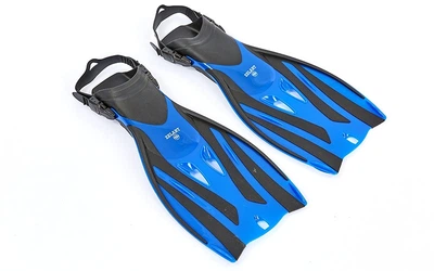 Ласты с открытой пяткой L/XL (42-45) черно-синий F52