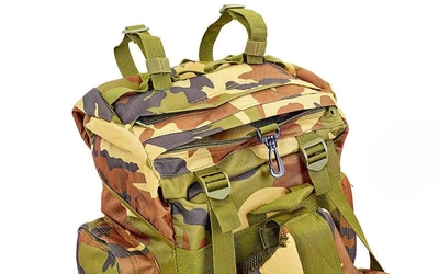 Рюкзак тактический рейдовый каркасный SILVER KNIGHT V-65л camouflage TY-065