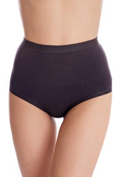 Женские трусики высокая посадка Jadea 787 Nero 54(4XL) Черный