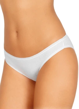 Женские хлопковые трусики слип Jadea 01 Bianco 44(M) Белый